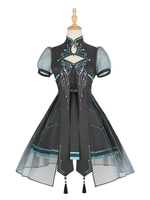 Steampunk Lolita JSK Robe Papillon Noir Sans Manches Papillon Lolita Jumper Jupes