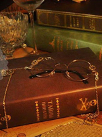 Steampunk Lolita lunettes Vintage longues chaînes engins accessoires de costumes Lolita rétro déco Déguisements Halloween