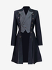 Steampunk Lolita Manteaux Gris Hiver Lolita Vintage