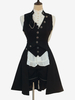 Steampunk Lolita Manteaux Noir Printemps Lolita