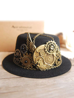 Steampunk Épingle À Cheveux Noir Déguisements Halloween Vintage Costume Chaînes Déquipement Accessoires de Costume Pour Hommes Déguisements Halloween