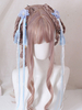 Style chinois Lolita coiffure fleurs gland chapeaux Han Lolita accessoires Déguisements Halloween
