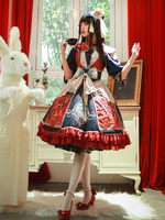 Style chinois Lolita OP Robe Infanta Kimono Plissé Fringe Plissé Lolita Robes One Piece Déguisements Halloween