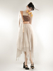 Style Chinois Lolita Robe Frange Sans Manches Polyester Style Chinois Bloc de Couleur Chameau Style Chinois Lolita