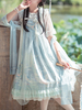 Style chinois robe JSK Lolita Wind Light Et Bright Moon Pearl arcs à volants Milanoo Exclusive Lolita Jumper Jumper Déguisements Halloween