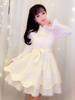 Style chinois robe Lolita OP gland à volants deux tons coton robe Lolita One Piece Déguisements Halloween