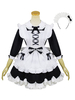 Style de jeune fille robe Lolita OP Bowknot dentelle robe à volants Lolita deux tons Déguisements Halloween