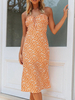Summer Slip Dress Cami Straps Floral Printed Beach Dress