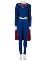 Supergirl Cosplay Supergirl Saison 5 Combinaison Coton DC Comic Cosplay Costume Déguisements Halloween
