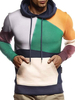 Sweat À Capuche En Polyester À Manches Longues Pour Hommes Avec Poche