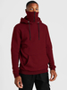 Sweat À Capuche En Polyester À Manches Longues Pour Hommes Col Montant