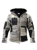 Sweat À Capuche Homme Noir À Capuche Manches Longues En Polyester Décontractés