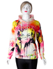 Sweat à capuche pour les femmes Marilyn Monroe Portrait Casual Pull Top