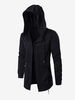 Sweat À Capuche Veste Simple Sport À Manches Longues En Polyester Homme