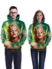 Sweat-shirt À Capuche Avec Capuchon Audrey Hepburn Imprimé Irlandais Unisexe St Patrick Déguisements