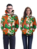 Sweat-shirt à capuche avec capuchon et imprimé de licorne imprimée irlandais unisexes sur St Patricks Day Déguisements Halloween