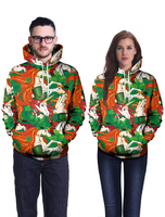 Sweat-shirt à capuche avec capuchon et imprimé de licorne imprimée irlandais unisexes sur St Patricks Day Déguisements Halloween