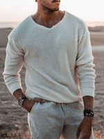 Sweaters pour hommes Pull en tricot de jeux de jeux de jeux d\