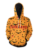 Sweats à capuche pour hommes à capuche manches longues en polyester effrayant
