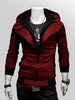 Sweatshirt hommes 2021 Fermeture eclaire Jersey Veste à capuche manches longues