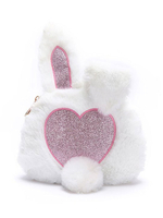 Sweet Lolita Bag Bunny Sac bandoulière en fausse fourrure Accessoires Lolita
