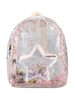 Sweet Lolita Bag Sac à dos brillant en cuir Synthétique transparent étoiles