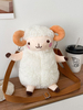 Sweet Lolita Bag White Faux Suede Short Peluche Mouton Accessoires Lolita