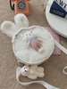 Sweet Lolita Bag White Short en peluche en faux suède oreilles de lapin Accessoires Lolita