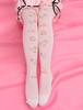 Sweet Lolita Bas Chaussettes hautes Lolita imprimées roses