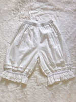 Sweet Lolita Bloomers - Short Lolita ample en dentelle blanche