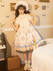Sweet Lolita Bloomers Volants Short Lolita Abricot Lâche