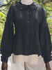 Sweet Lolita Blouses Top Lolita plissé à manches longues
