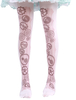 Sweet Lolita chaussettes légère rose Lolita imprimé Jersey Déguisements Halloween