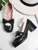 Sweet Lolita Footwear Arcs bout rond Pompes Lolita en cuir Synthétique Déguisements Halloween