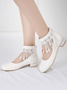 Sweet Lolita Footwear Lace Gland Round Toe Synthétique Leather Lolita Shoes Déguisements Halloween
