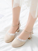Sweet Lolita Footwear Round Toe Suede Chaussures Lolita