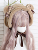Sweet Lolita Hat Bows Accessoire Accessoires Lolita Blanc