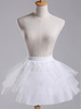 Sweet Lolita jupon blanc court Organza Tiered Skirt Tu Tu Déguisements Halloween