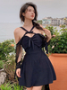 Sweet Lolita Outfits Combinaison noire à manches longues