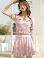 Sweet Lolita Outfits Pantalon à manches courtes à volants vert