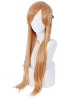 Sweet Lolita perruque arcs 66cm-95cm fibre résistante à la chaleur marron clair Lolita accessoires