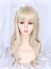 Sweet Lolita Perruques Argent Fibre résistante à la chaleur Arcs Accessoires Lolita