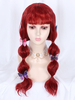 Sweet Lolita Perruques Brick Red Fiber Bows Accessoires Lolita