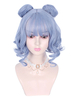 Sweet Lolita Perruques Teal Buns Curls Fiber Lolita Accessoires