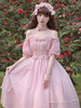 Sweet Lolita Robe Polyester Manches Courtes Sweet Dress Robe Lolita