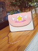 Sweet Lolita Sac à bandoulière Cardcaptor Sakura Imprimer Synthétique rose Lolita Bag Déguisements Halloween