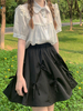 Sweet Lolita SK Dress Black Bows Polyester Lolita Minijupes