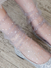 Sweet Lolita Socks Étoiles Imprimer Accessoires Lolita Chaussettes amples Déguisements Halloween