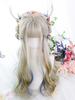 Sweet Lolita Wigs Ombre Longn Fibre résistante à la chaleur Accessoires Lolita