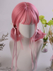 Sweet Lolita Wigs Perruque de cheveux courte rose douce Bob Lolita Déguisements Halloween